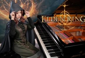 【梅琳娜：看过木头弹琴吗？】艾尔登法环主题曲「The Final Battle」钢琴演奏 Ru,s Piano | 拉达冈&艾尔登之兽OST