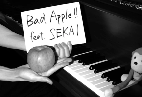 【触手猴】「Bad Apple!! feat.SEKAI」を弾いてみた【東方×プロセカ】