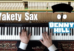 Yakety Sax - Benny Hill 钢琴教学