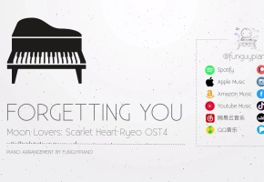 月之恋人－步步惊心：丽 OST4「Forgetting You (by DAVICHI)」钢琴版