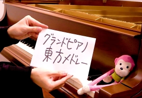 【触手猴】念願のグランドピアノで東方メドレーを弾いてみた（Touhou Piano Medley）