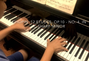 Chopin: 12 Etudes, Op.10 - No. 4. in C sharp minor【肖邦激流练习曲】