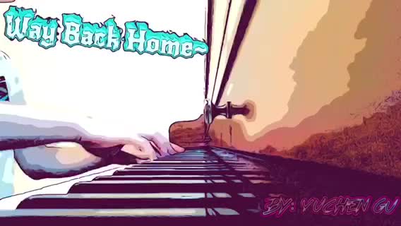 钢琴曲『Way Back Home -