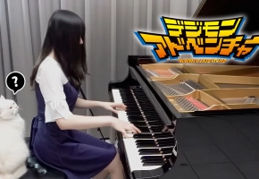 【Ru,s Piano】数码宝贝进化曲「勇气的心 Brave Heart」钢琴演奏