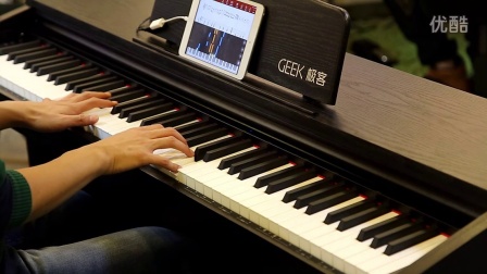 Geek极客智能钢琴学琴效果