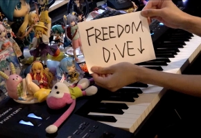 【触手猴】「FREEDOM DiVE↓」を弾いてみた【Piano】