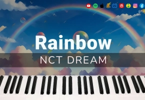 【钢琴改編】NCT Dream「书签 (Rainbow)」