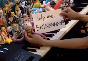 【触手猴】「Help me, ERINNNNNN!!」を弾いてみた（？）【Piano】
